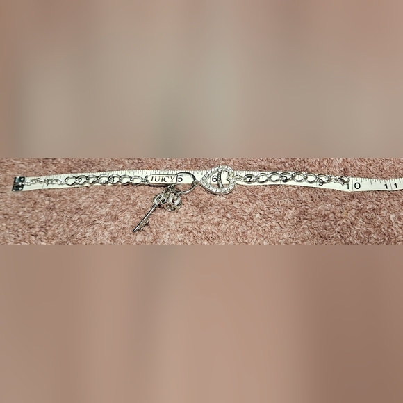 Juicy Couture Limited Edition Dream Catcher Charm Bracelet Key Crown Heart Clasp - Picture 11 of 12